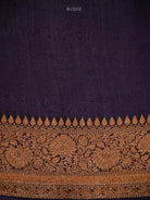 Parrot Green Organza Silk Handloom Banarasi Saree - Sacred Weaves