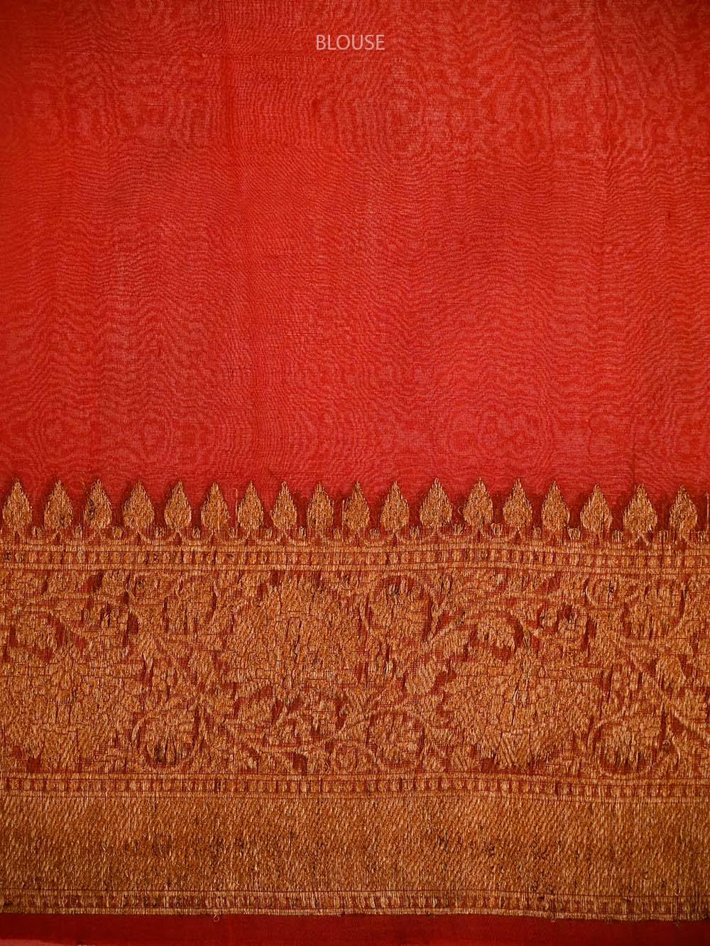 Teal Organza Silk Handloom Banarasi Saree - Sacred Weaves