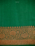 Dark Magenta Organza Silk Handloom Banarasi Saree - Sacred Weaves