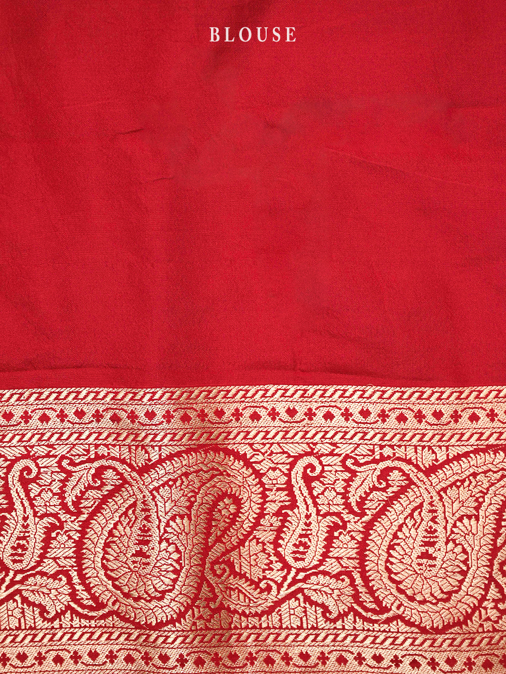Red Tanchoi Silk Handloom Banarasi Saree - Sacred Weaves