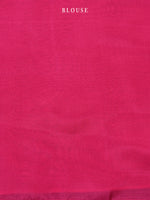 Pink Plain Silk Handloom Saree - Sacred Weaves