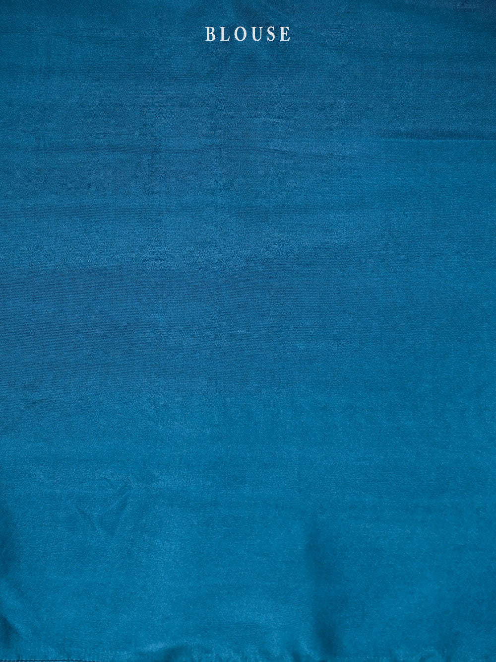 Midnight Blue Plain Silk Handloom Saree - Sacred Weaves