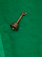 Dark Green Plain Silk Handloom Saree - Sacred Weaves