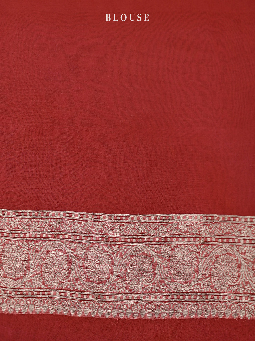 Red Magenta Rangkat Organza Handloom Banarasi Saree - Sacred Weaves