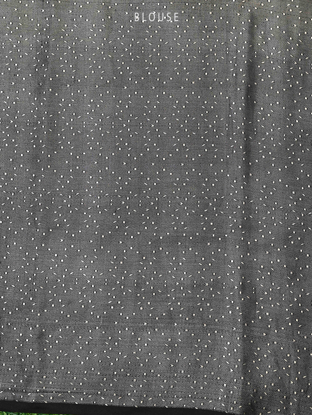 Black Tissue Brocade Handloom Banarasi Saree - Sacred Weaves