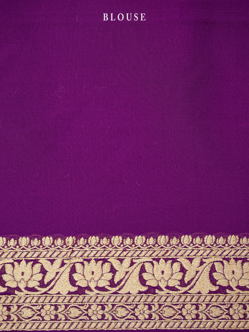 Purple Jaal Khaddi Georgette Handloom Banarasi Saree