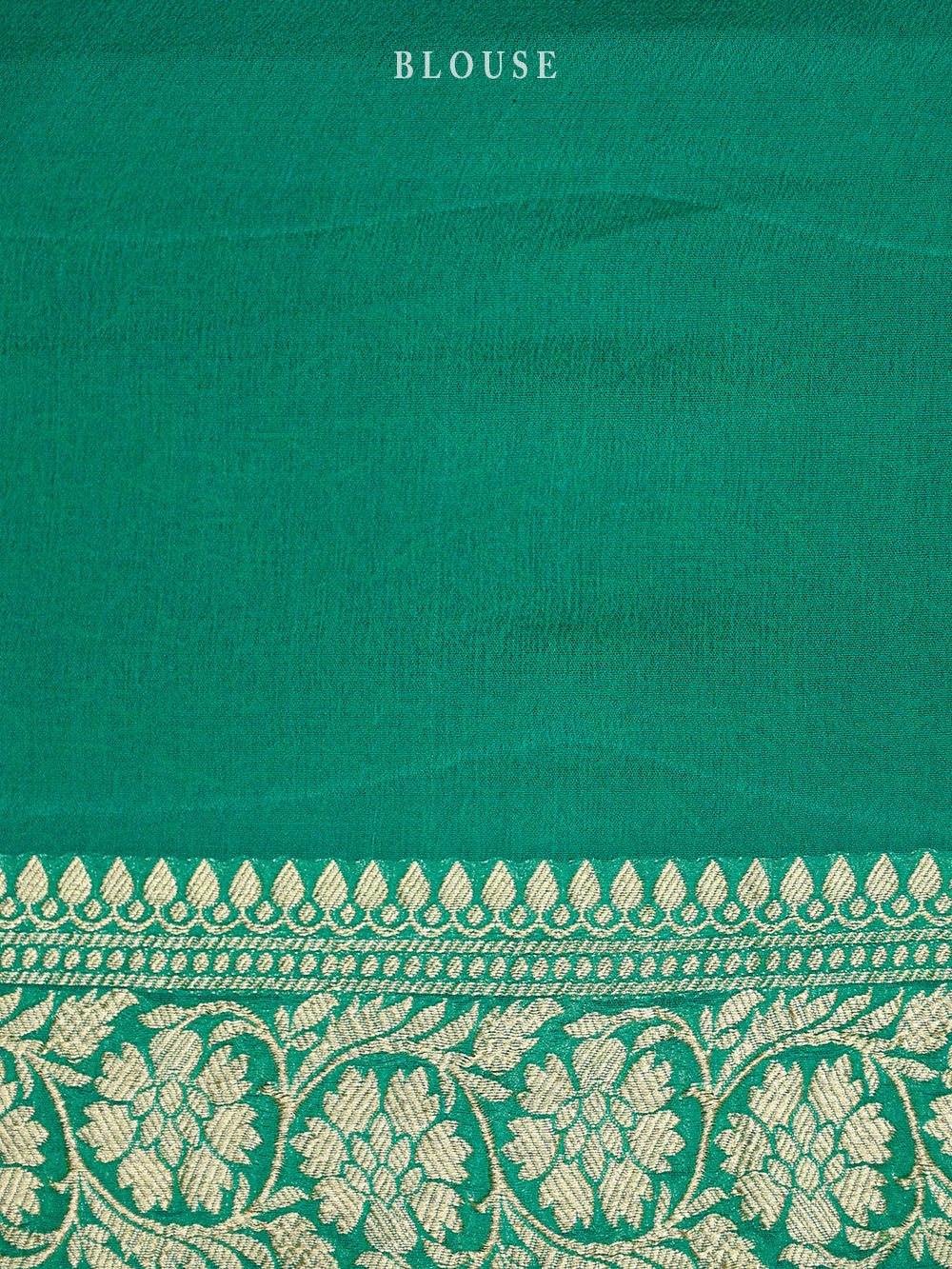 Pastel Green Pink Rangkat Khaddi Georgette Handloom Banarasi Saree - Sacred Weaves