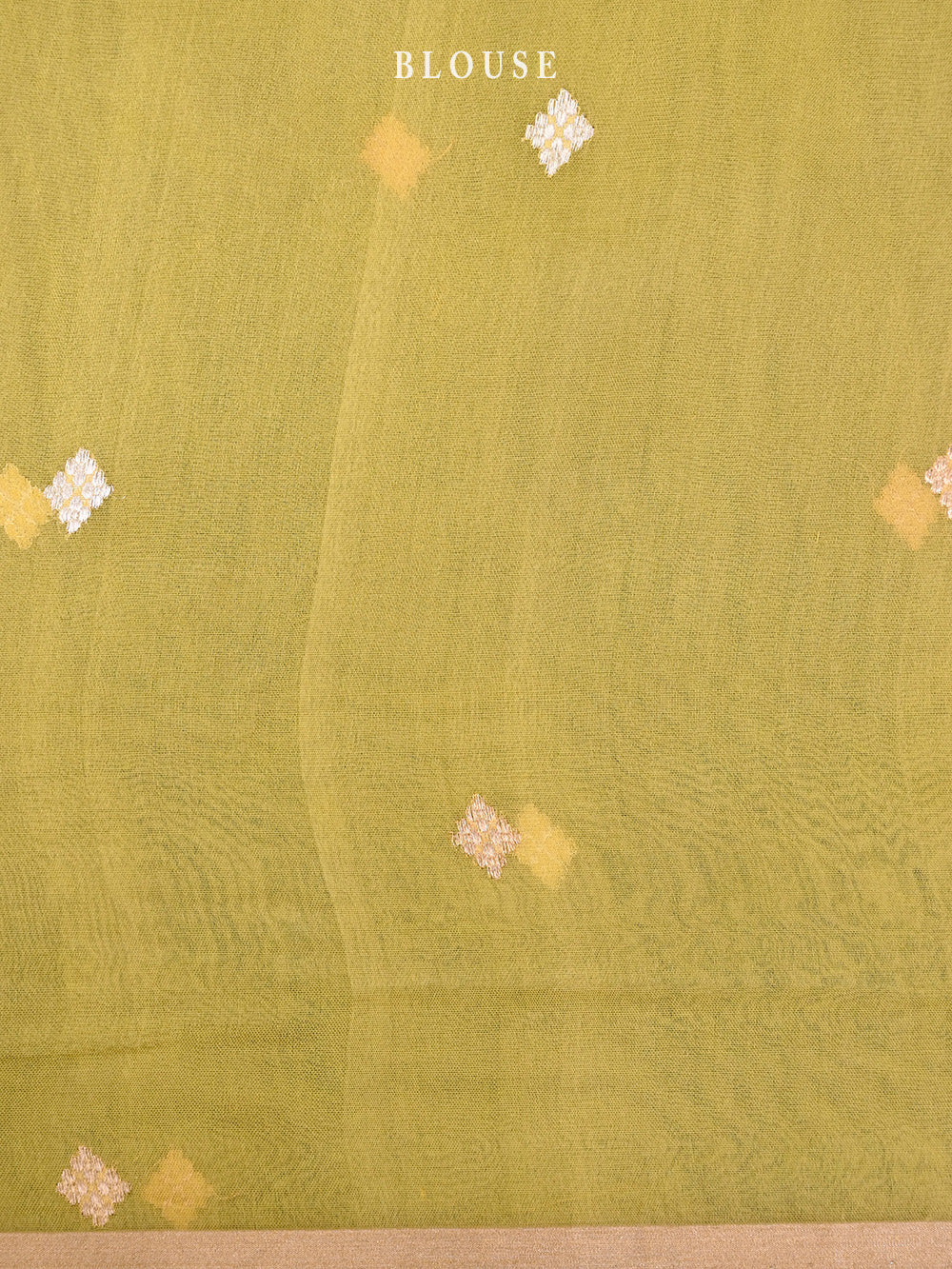 Yellow Stripe Organza Handloom Banarasi Saree - Sacred Weaves