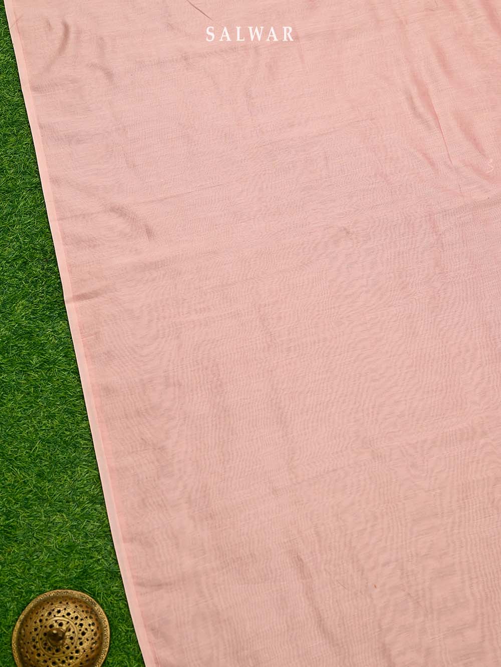 Pastel Pink Embroidery Organza Handloom Banarasi Suit - Gift Box - Sacred Weaves