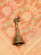 Orange Pink Meenakari Jaal Katan Silk Handloom Banarasi Dupatta - Sacred Weaves