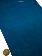 Midnight Blue Booti Crepe Silk Handloom Banarasi Suit - Sacred Weaves