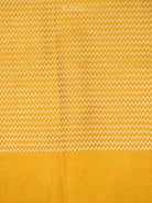 Mustard Satin Tanchoi Handloom Banarasi Saree - Sacred Weaves
