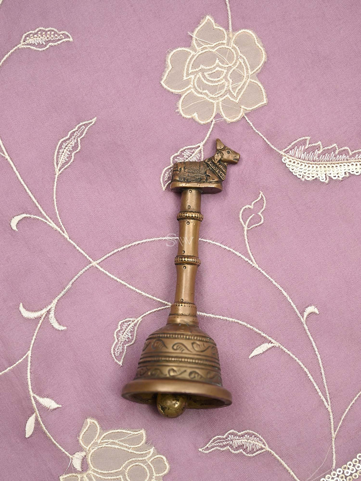 Lilac Embroidery Jaal Organza Handloom Banarasi Suit