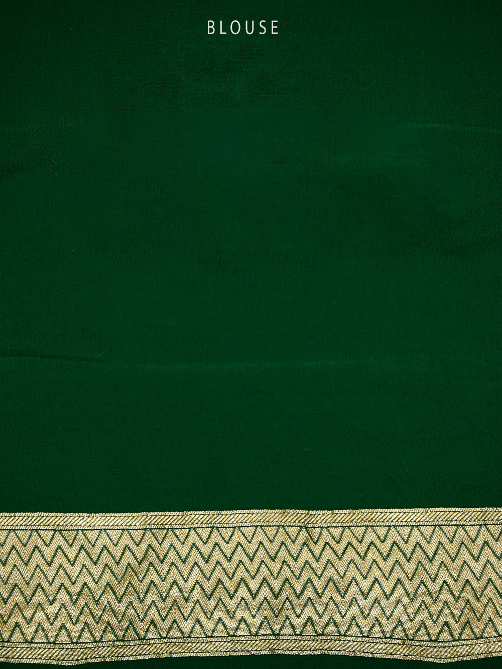 Green Booti Khaddi Georgette Handloom Banarasi Saree - Sacred Weaves