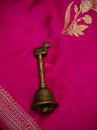 Magenta Boota Satin Silk Handloom Banarasi Saree - Sacred Weaves