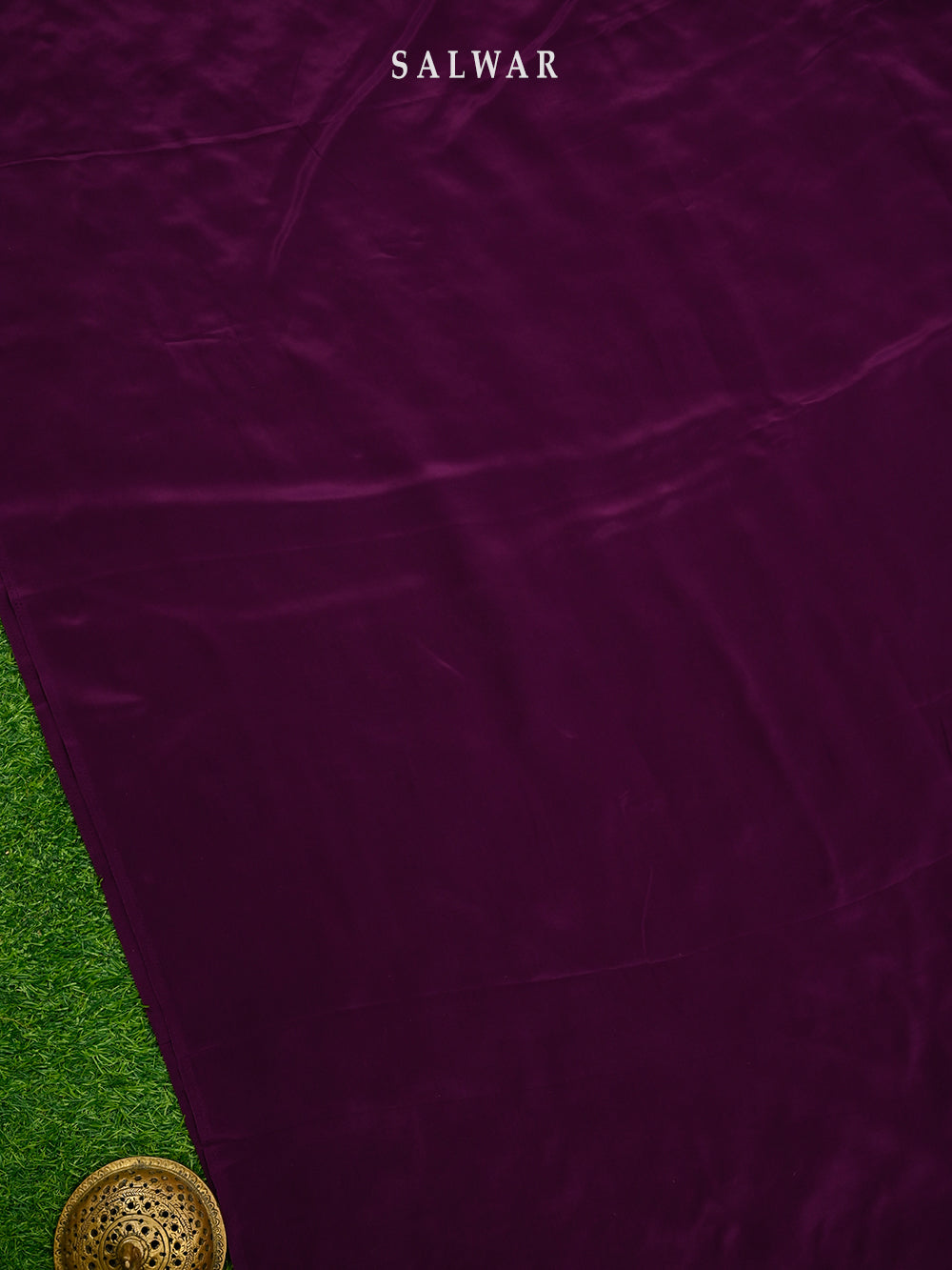 Wine Bandhani Khaddi Georgette Handloom Banarasi Suit - Sacred Weaves