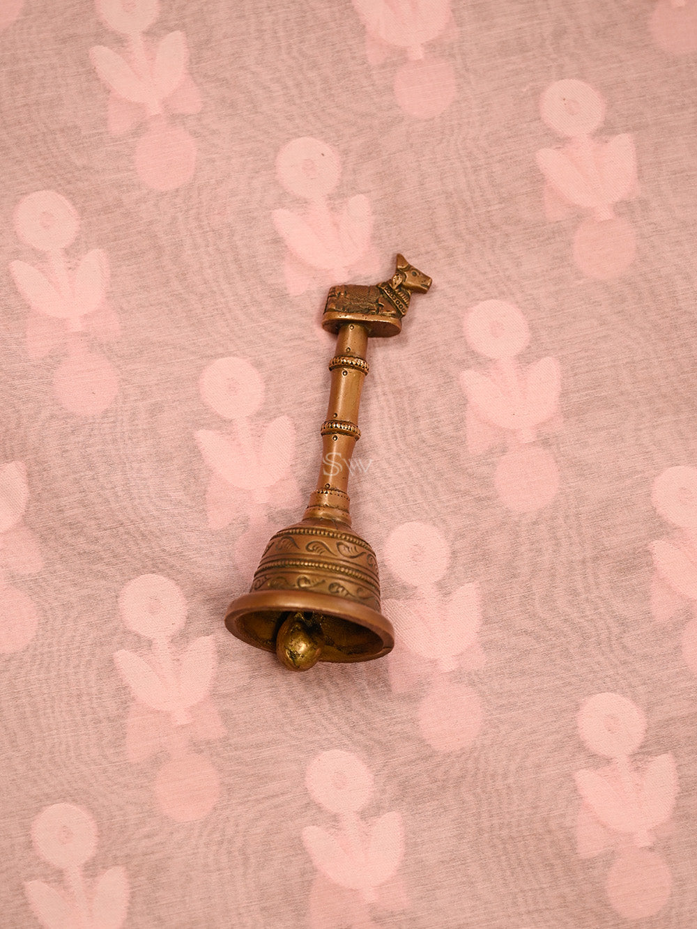 Pastel Pink Cotton Silk Handloom Banarasi Suit - Sacred Weaves