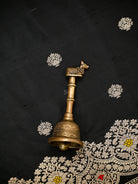 Black Booti Katan Silk Handloom Banarasi Suit - Sacred Weaves