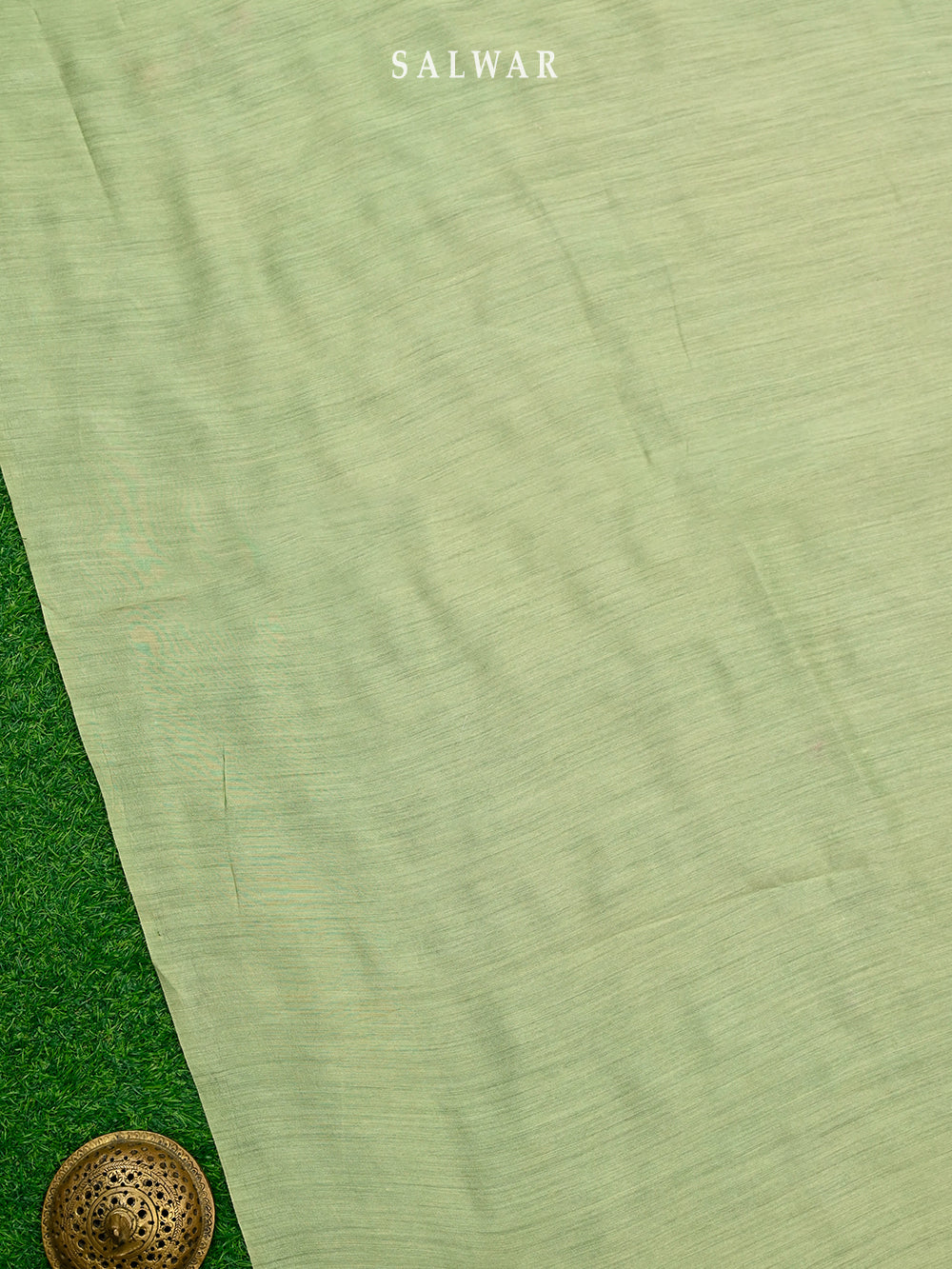 Pista Green Booti Moonga Silk Handloom Banarasi Suit - Sacred Weaves