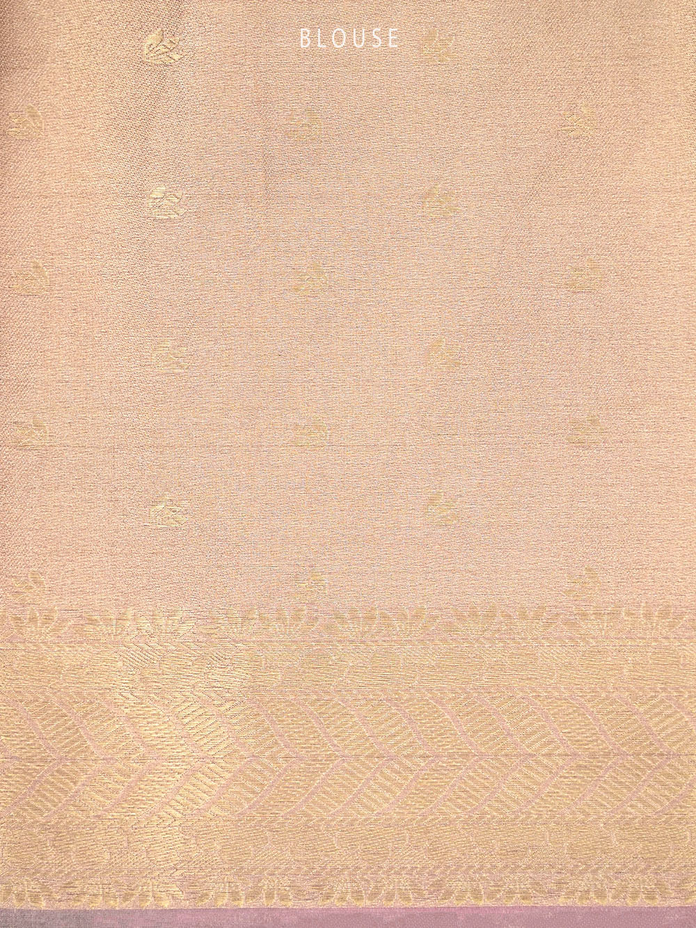 Pastel Purple Tissue Brocade Handloom Banarasi Saree - Sacred Weaves