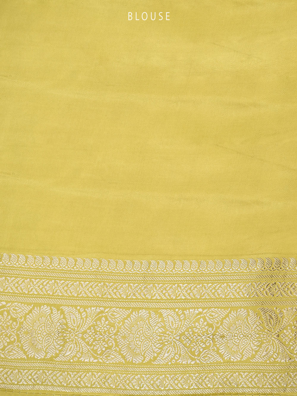 Lime Yellow Satin Sona Roopa Jaal Handloom Banarasi Saree - Sacred Weaves