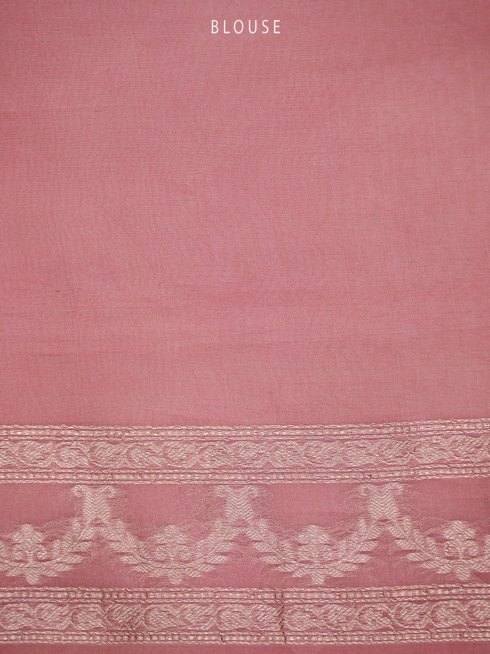 Pastel Pink Organza Handloom Banarasi Saree - Sacred Weaves