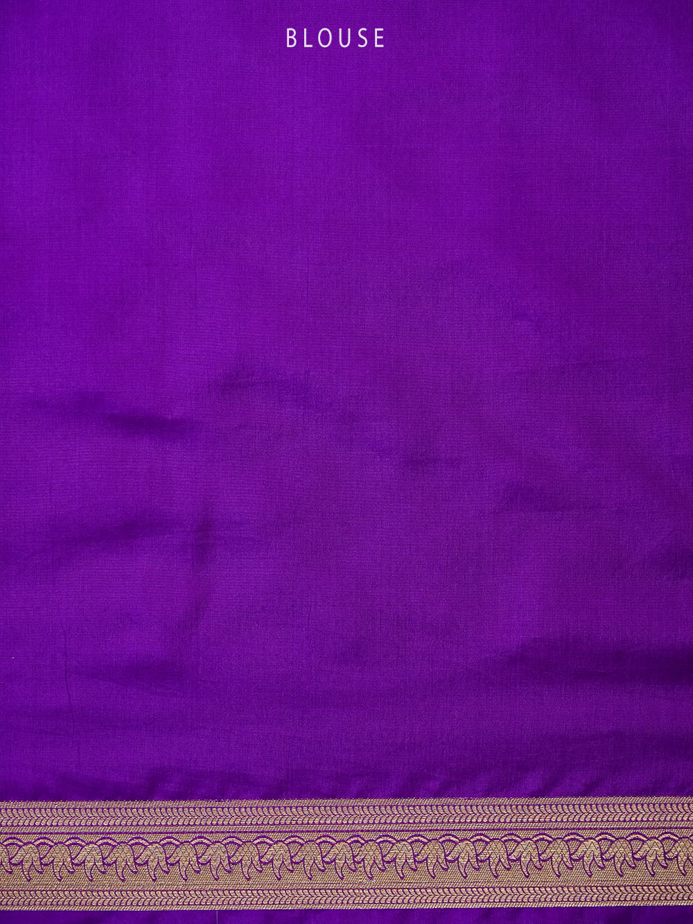 Purple Silk Shikargah Brocade Handloom Banarasi Saree