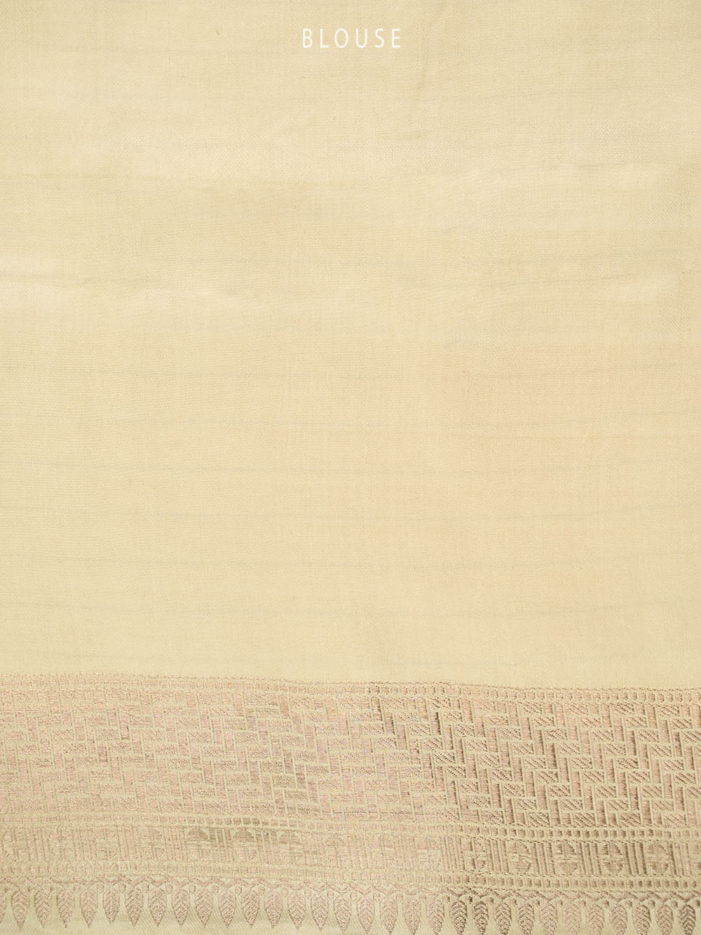 Cream Sona Roopa Boota Satin Silk Handloom Banarasi Saree - Sacred Weaves