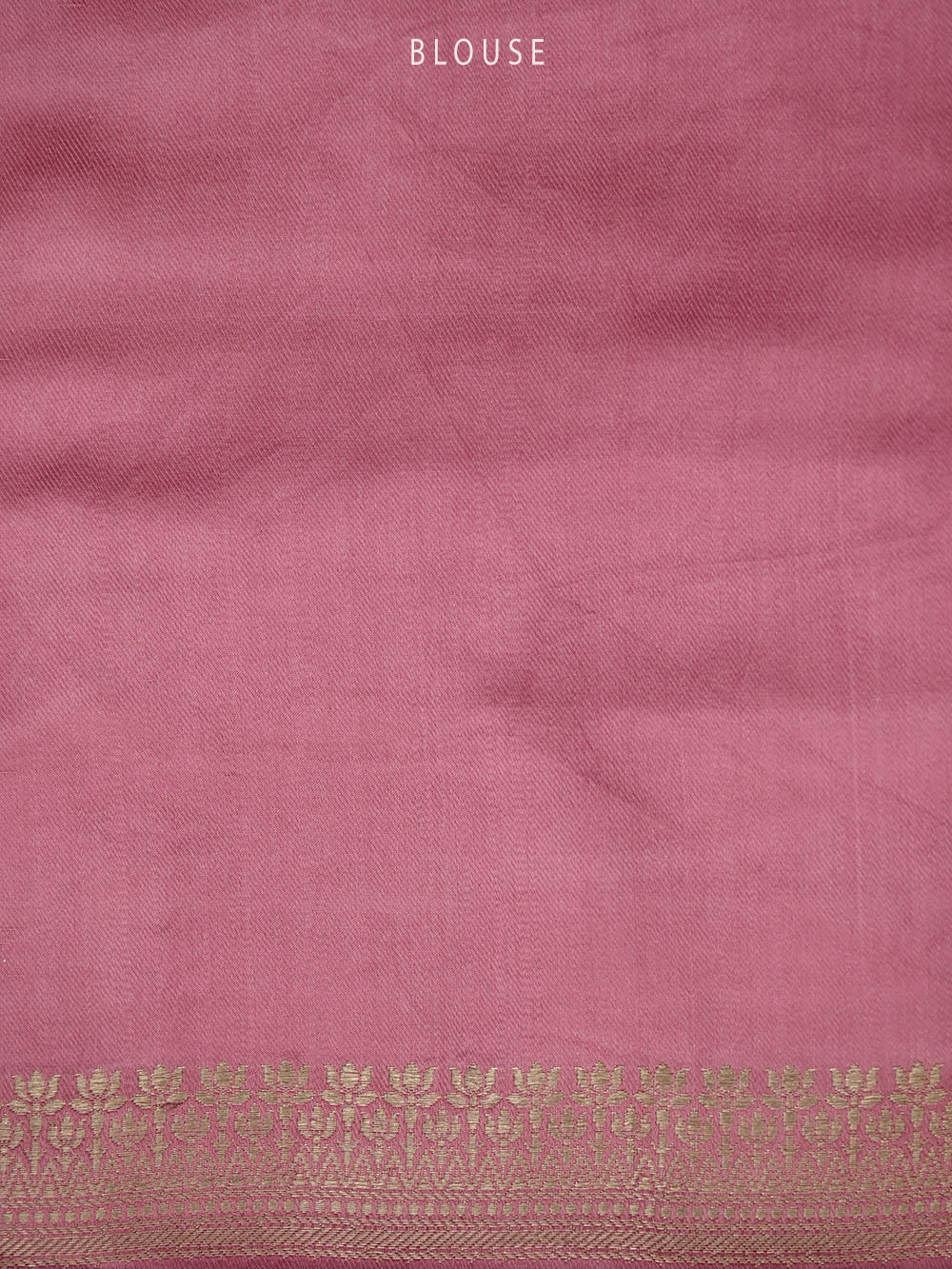 Onion Pink Boota Satin Silk Handloom Banarasi Saree - Sacred Weaves