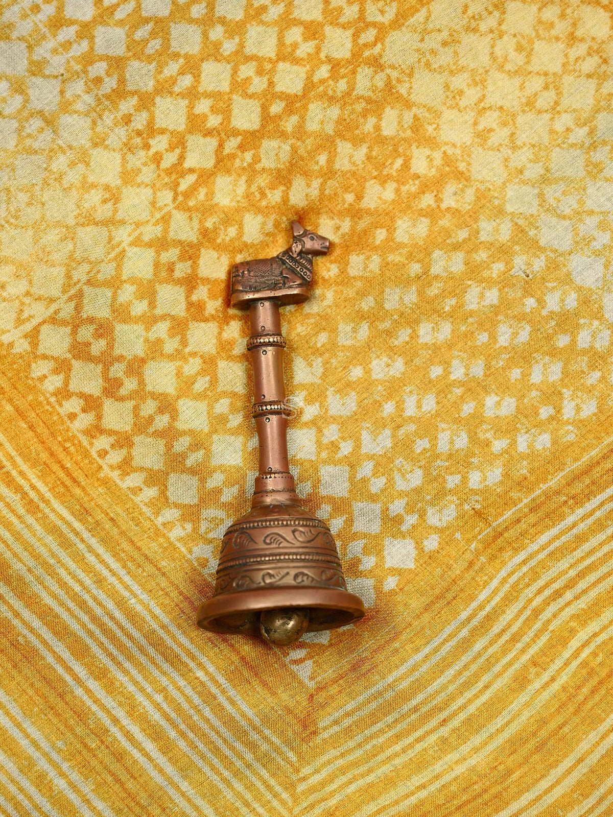 Mustard Embroidery Tussar Silk Handloom Banarasi Suit