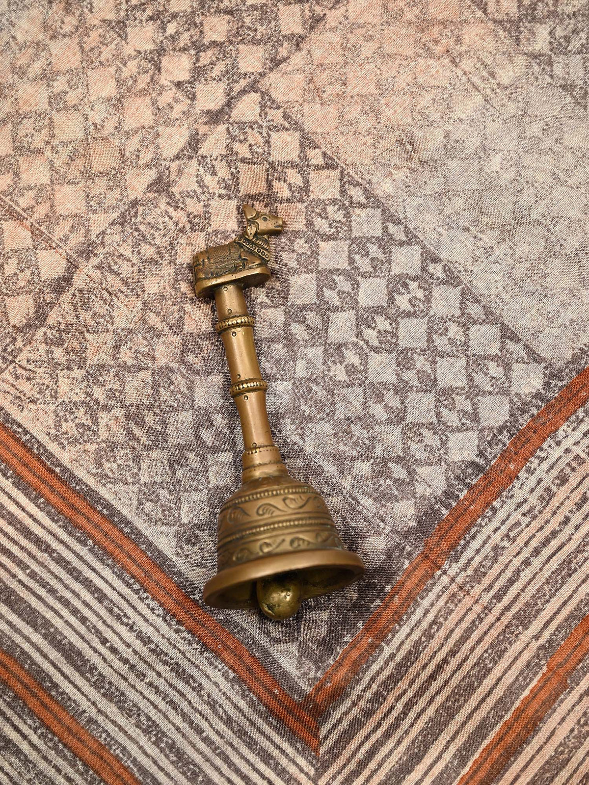 Dark Brown Embroidery Tussar Silk Handloom Banarasi Suit