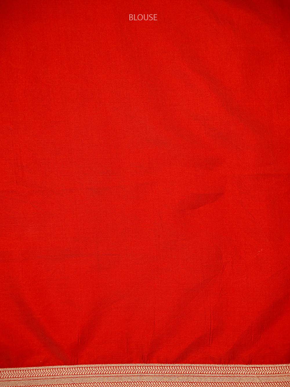 Red Silk Shikargah Brocade Handloom Banarasi Saree - Sacred Weaves