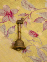 Yellow Booti Cotton Silk Handloom Banarasi Suit - Gift Box - Sacred Weaves