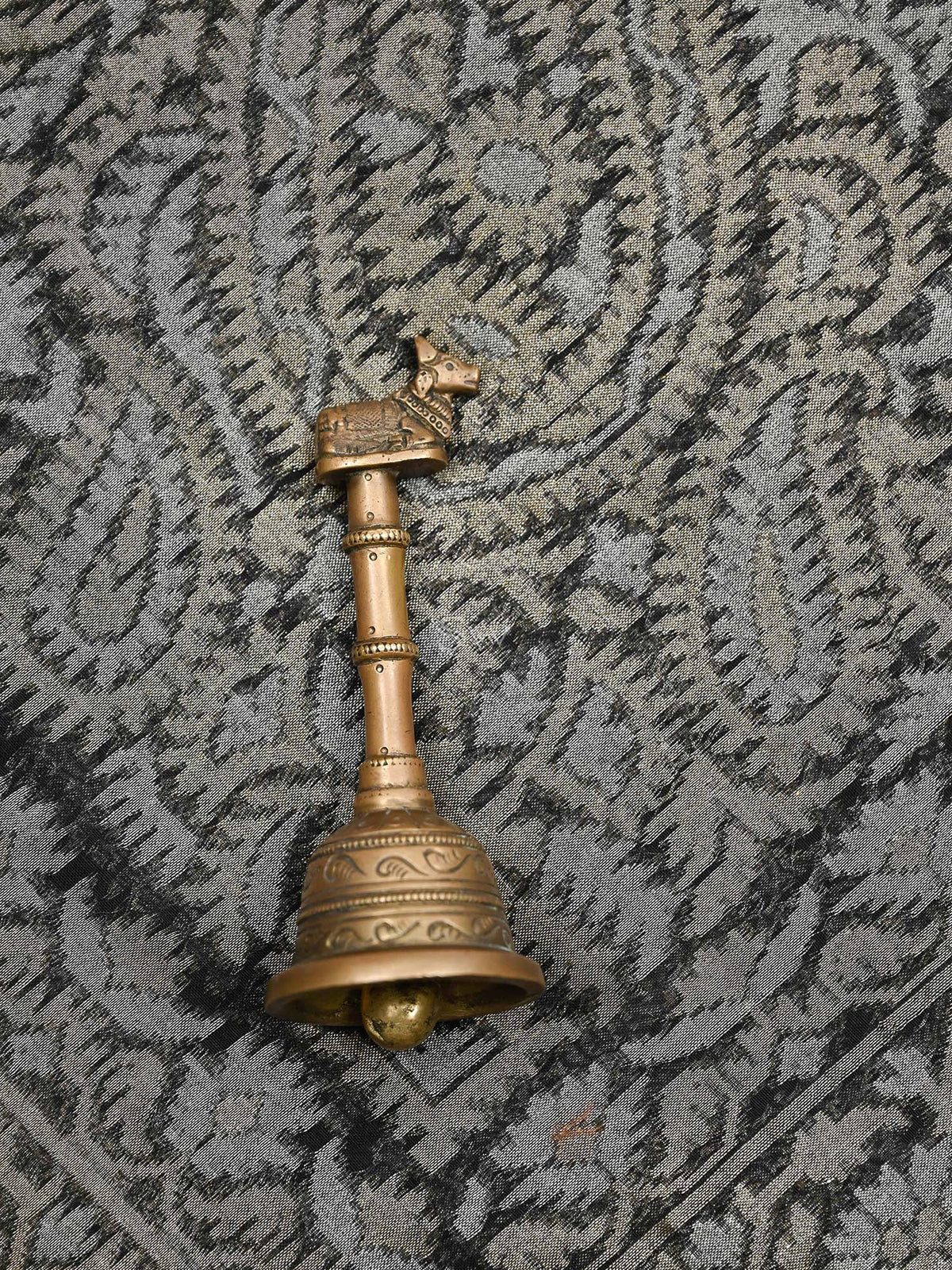 Black Plain Cotton Silk Handloom Banarasi Suit