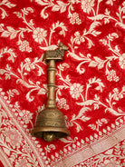 Red Booti Khaddi Georgette Handloom Banarasi Suit - Sacred Weaves