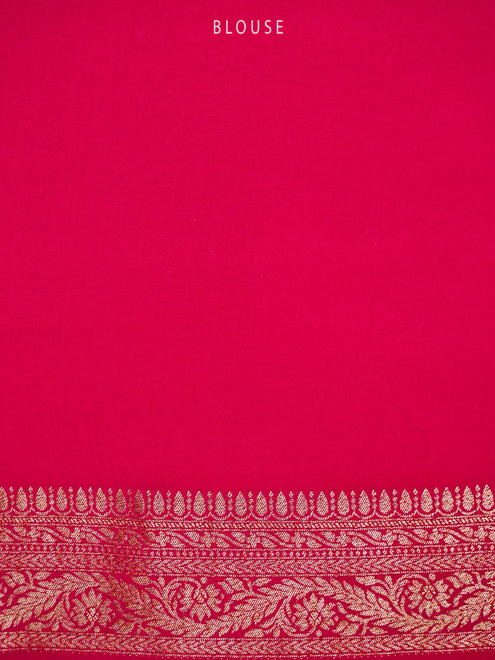Magenta Jaal Crepe Silk Handloom Banarasi Saree - Sacred Weaves