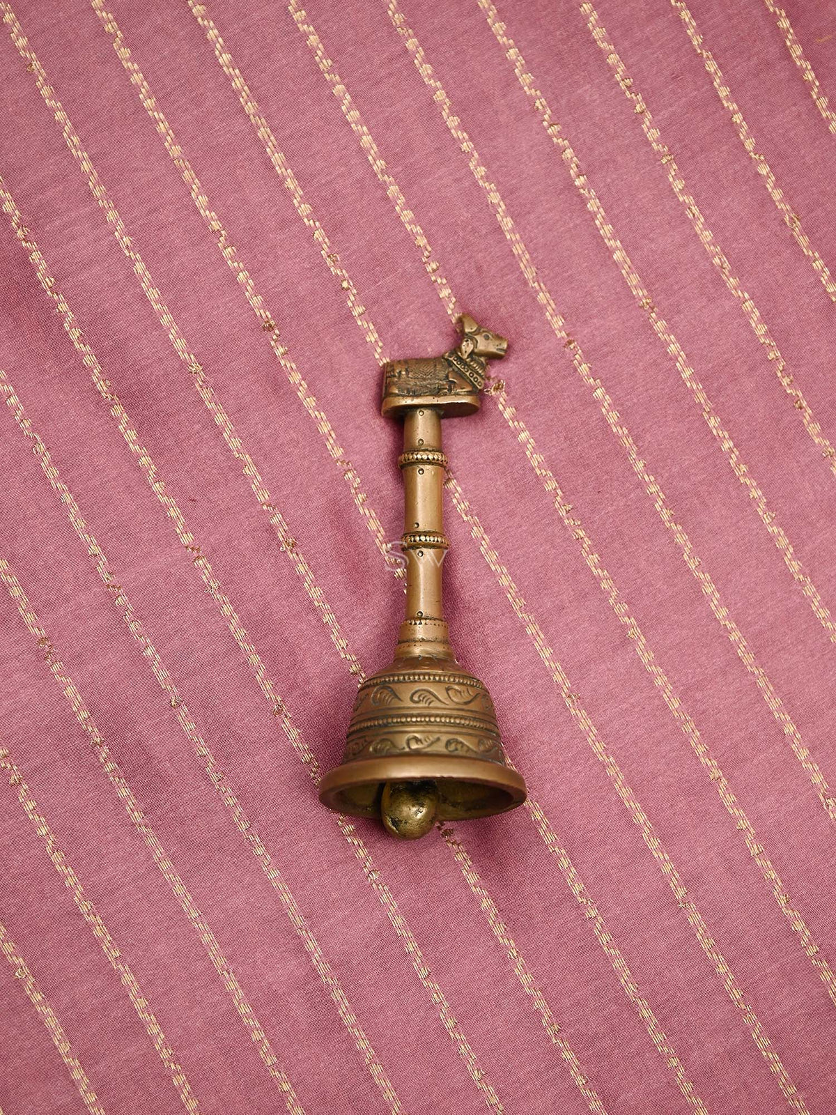 Onion Pink Cotton Silk Handloom Banarasi Suit