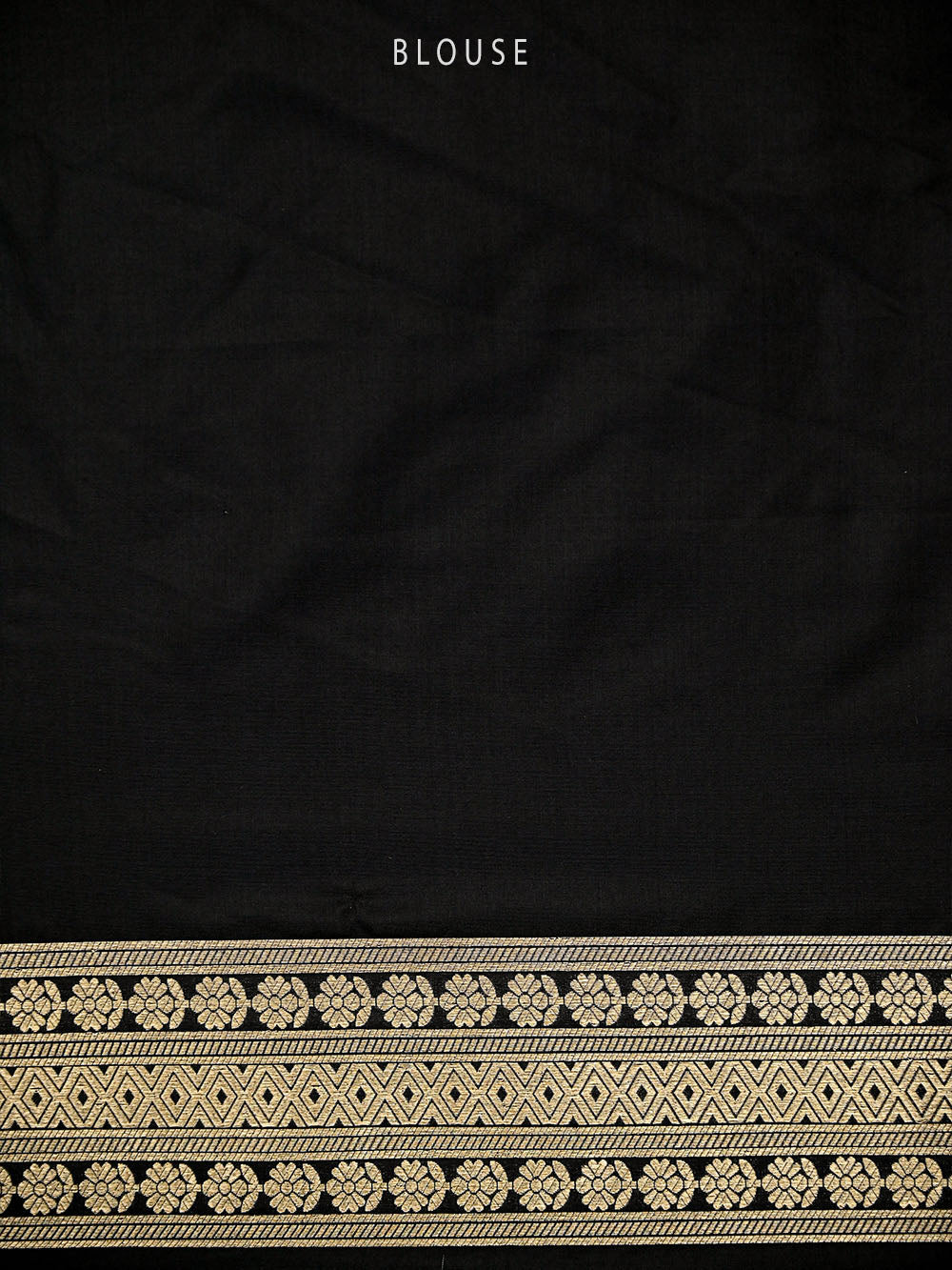 Black Meenakari Silk Brocade Handloom Banarasi Saree