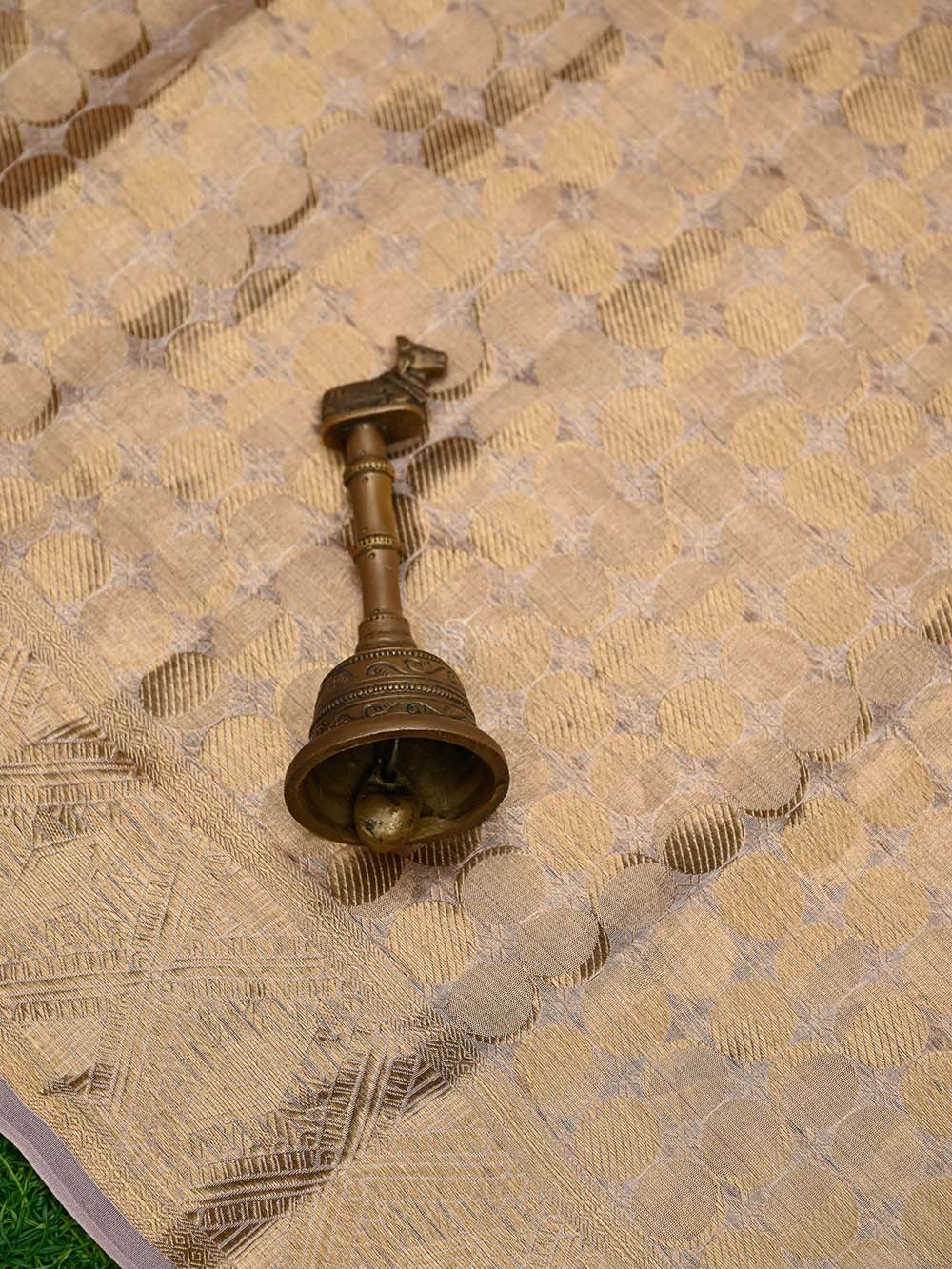 Pink Tissue Brocade Handloom Banarasi Saree