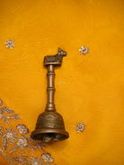 Yellow Silk Handloom Banarasi Lehenga - Sacred Weaves
