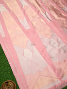 Pink Silk Handloom Banarasi Lehenga - Sacred Weaves