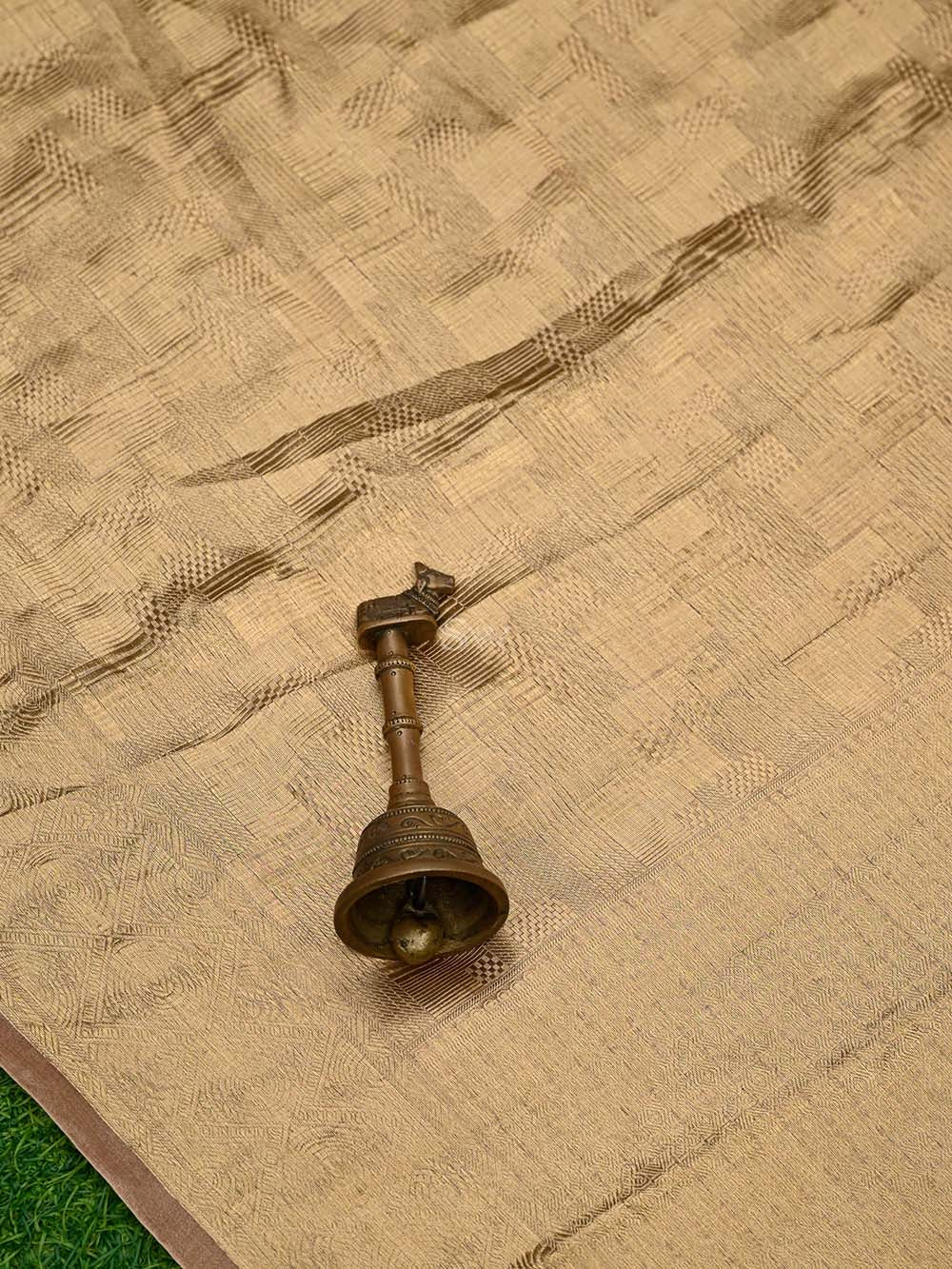 Pastel Pink Tissue Brocade Handloom Banarasi Saree