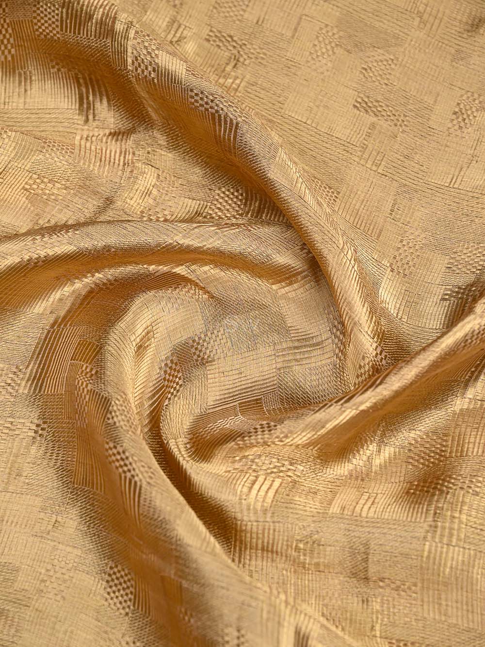 Pastel Pink Tissue Brocade Handloom Banarasi Saree