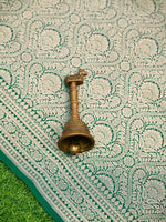 Dark Green Silk Brocade Handloom Banarasi Saree
