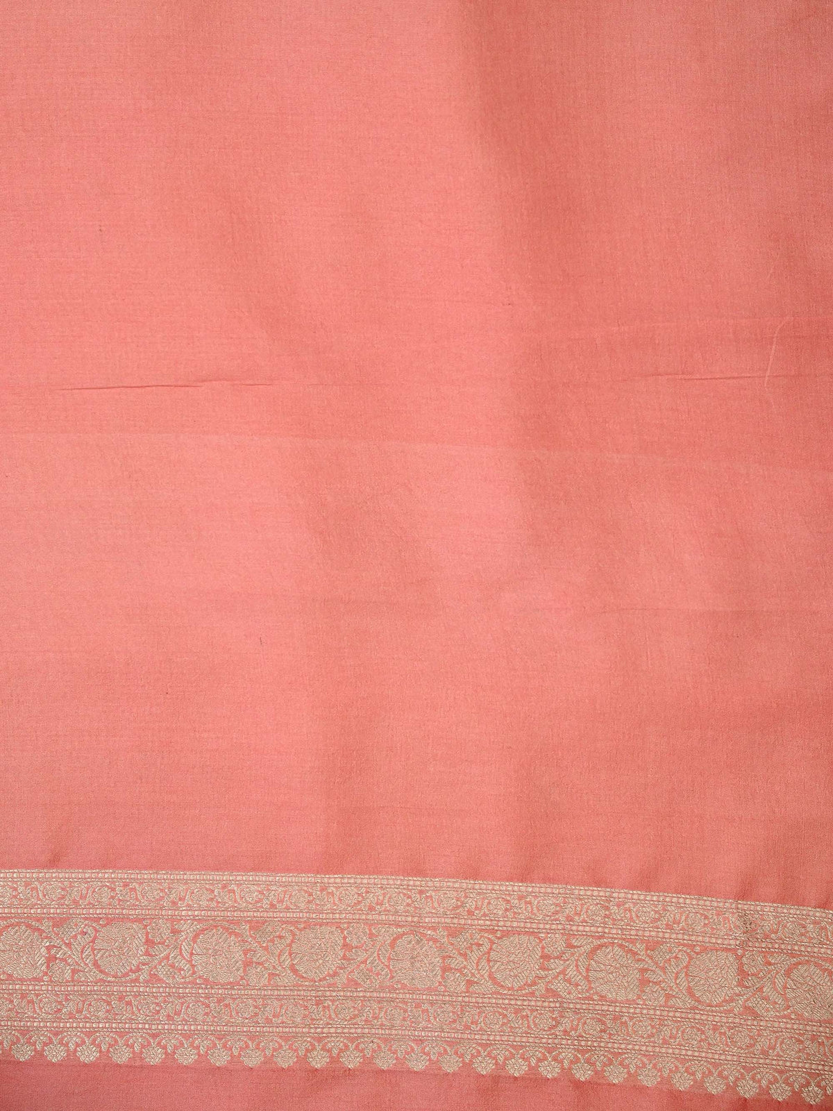 Pastel Pink Meenakari Silk Brocade Handloom Banarasi Saree - Sacred Weaves