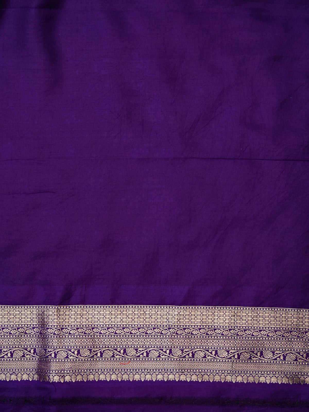 Purple Meenakari Silk Brocade Handloom Banarasi Saree