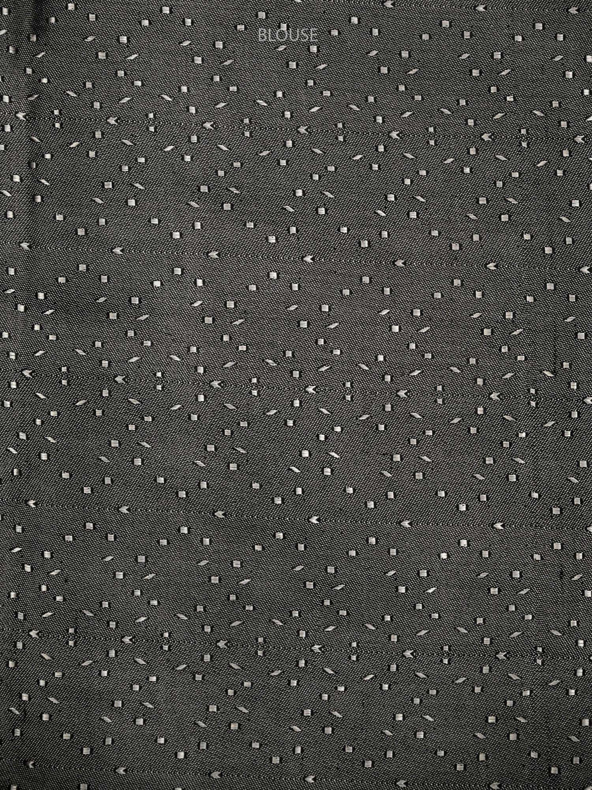 Black Tissue Brocade Handloom Banarasi Saree