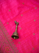 Magenta Meenakari Booti Dupion Silk Handloom Banarasi Suit - Sacred Weaves