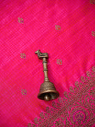 Magenta Meenakari Booti Dupion Silk Handloom Banarasi Suit - Sacred Weaves