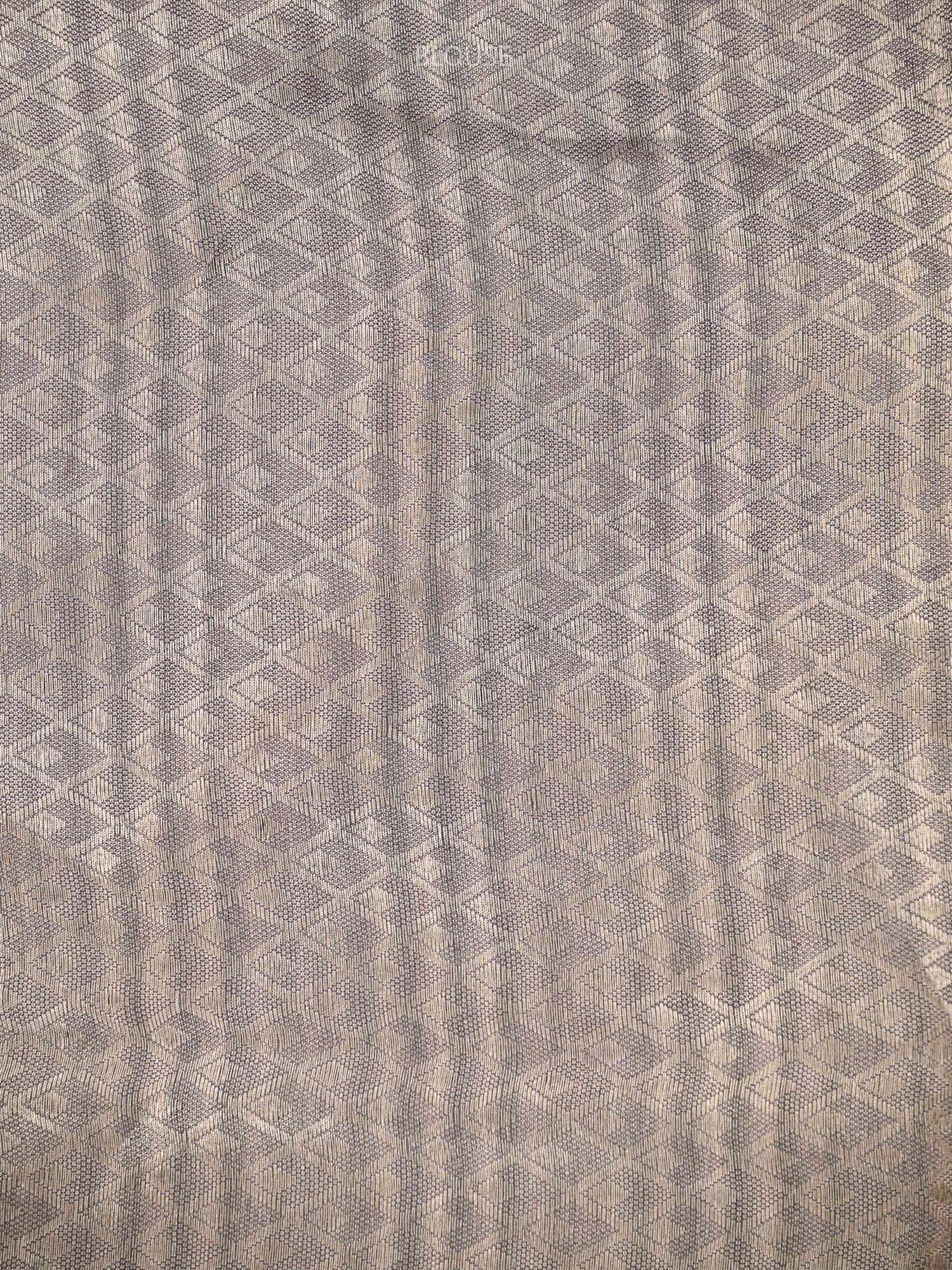 Purple Tissue Brocade Handloom Banarasi Saree - Sacred Weaves